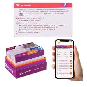 Pharmacology Study Cards edition 3 new